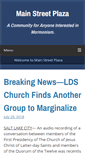 Mobile Screenshot of mainstreetplaza.com